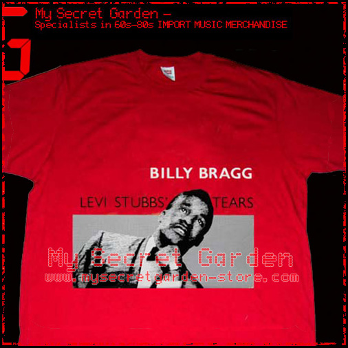 Billy Bragg Levi Stubbs Tears T Shirt